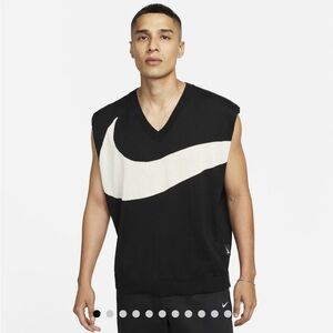 Nike Black and White Tank Top